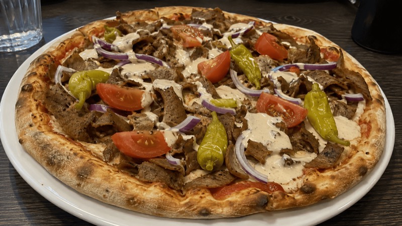 Kebabpizza